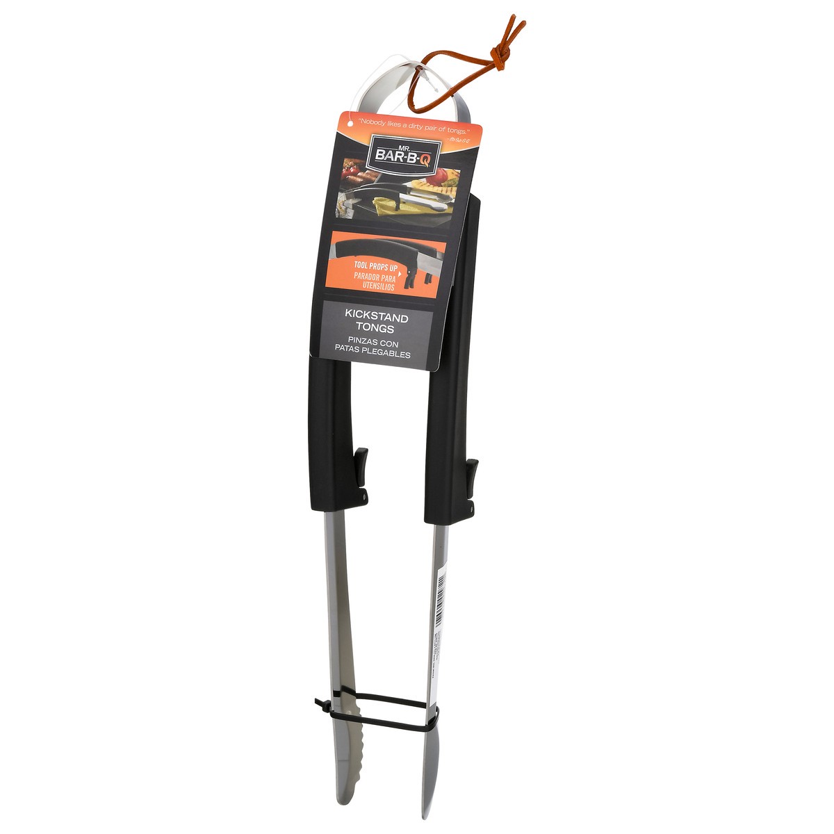 slide 2 of 9, Mr. Bar-B-Q Kickstand Tongs 1 ea, 1 ct