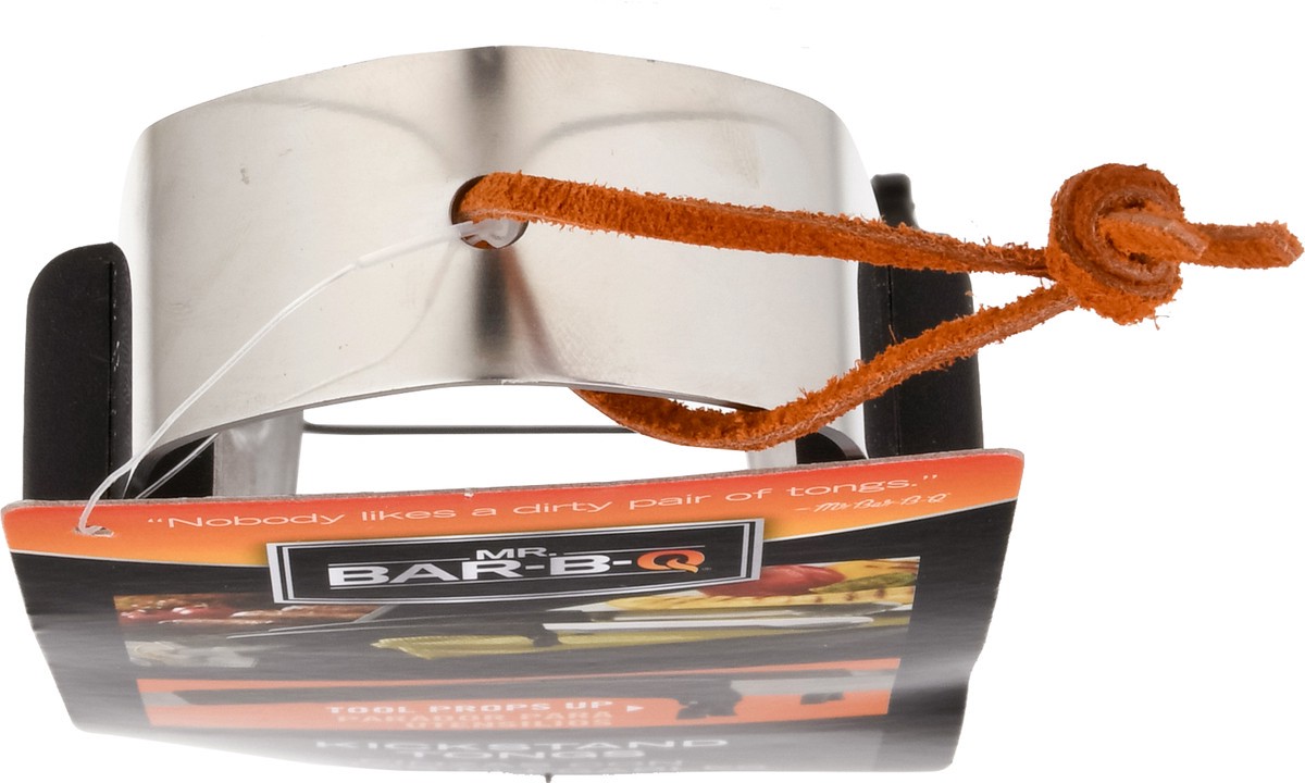 slide 3 of 9, Mr. Bar-B-Q Kickstand Tongs 1 ea, 1 ct