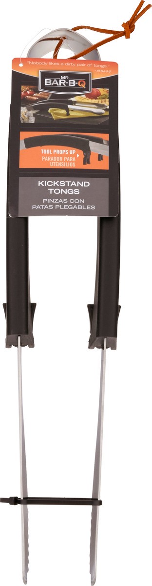 slide 7 of 9, Mr. Bar-B-Q Kickstand Tongs 1 ea, 1 ct