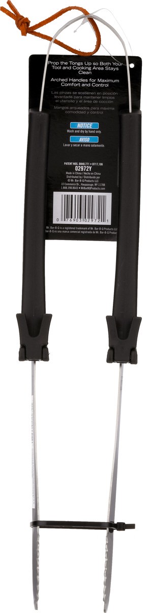 slide 8 of 9, Mr. Bar-B-Q Kickstand Tongs 1 ea, 1 ct