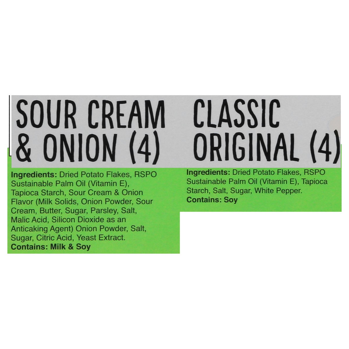slide 6 of 13, The Good Crisp Company 8 Pack Sour Cream & Onion/Classic Original Potato Crisps 8 ea, 8 ct