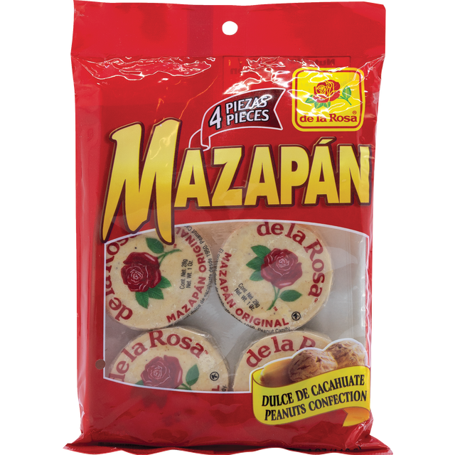 slide 1 of 1, DE LA ROSA Mazapan Regular Bag - 4.96 oz, 4.96 oz