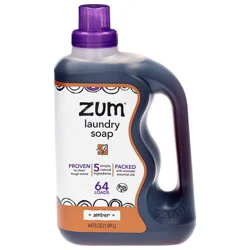 Zum Amber Laundry Soap 64 fl oz