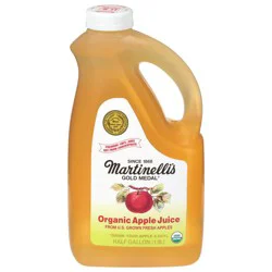 Martinelli's Gold Medal Organic Apple Juice 0.5 gal