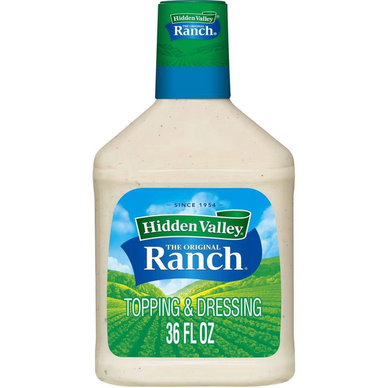 slide 1 of 5, Hidden Valley Gluten Free Original Ranch Salad Dressing, 36 oz