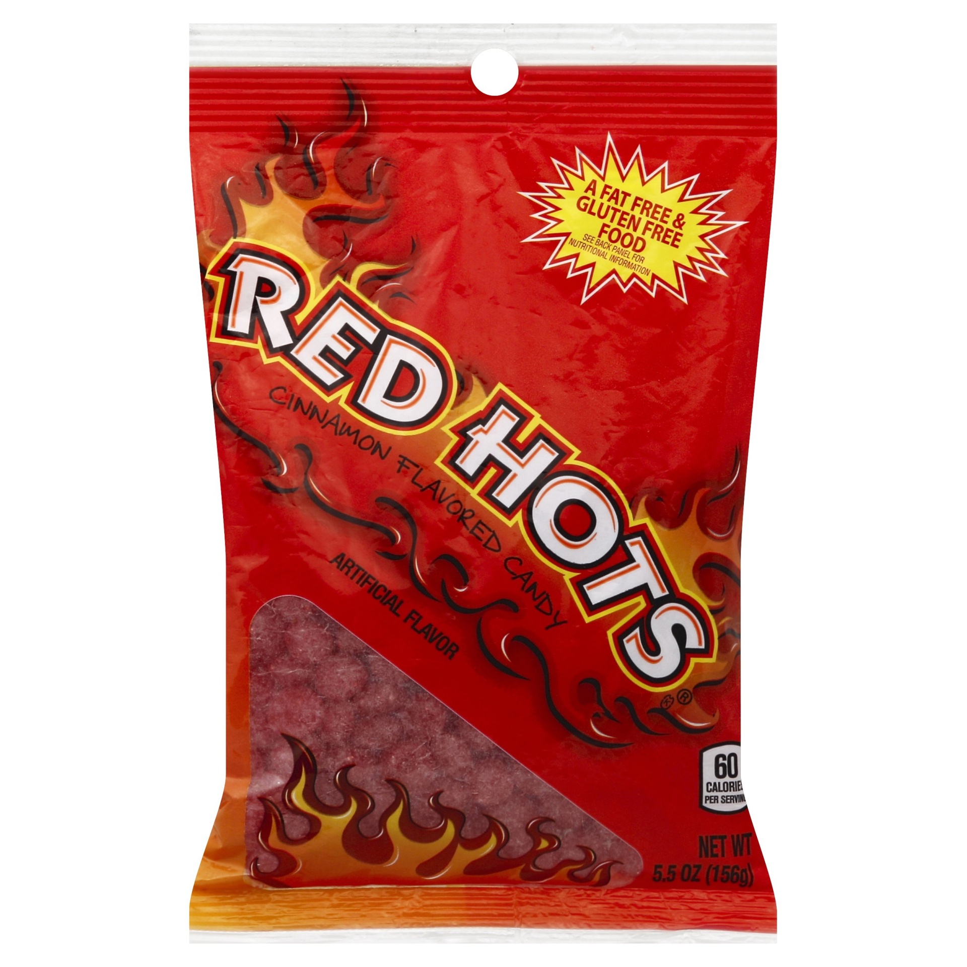 slide 1 of 2, Red Hots, Cinnamon Flavored Candy, 5.5 oz