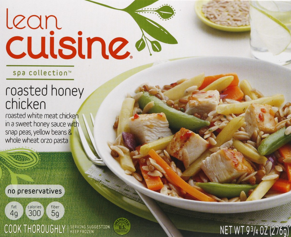 slide 4 of 4, Lean Cuisine Spa Collection Roasted Honey Chicken, 9.75 oz