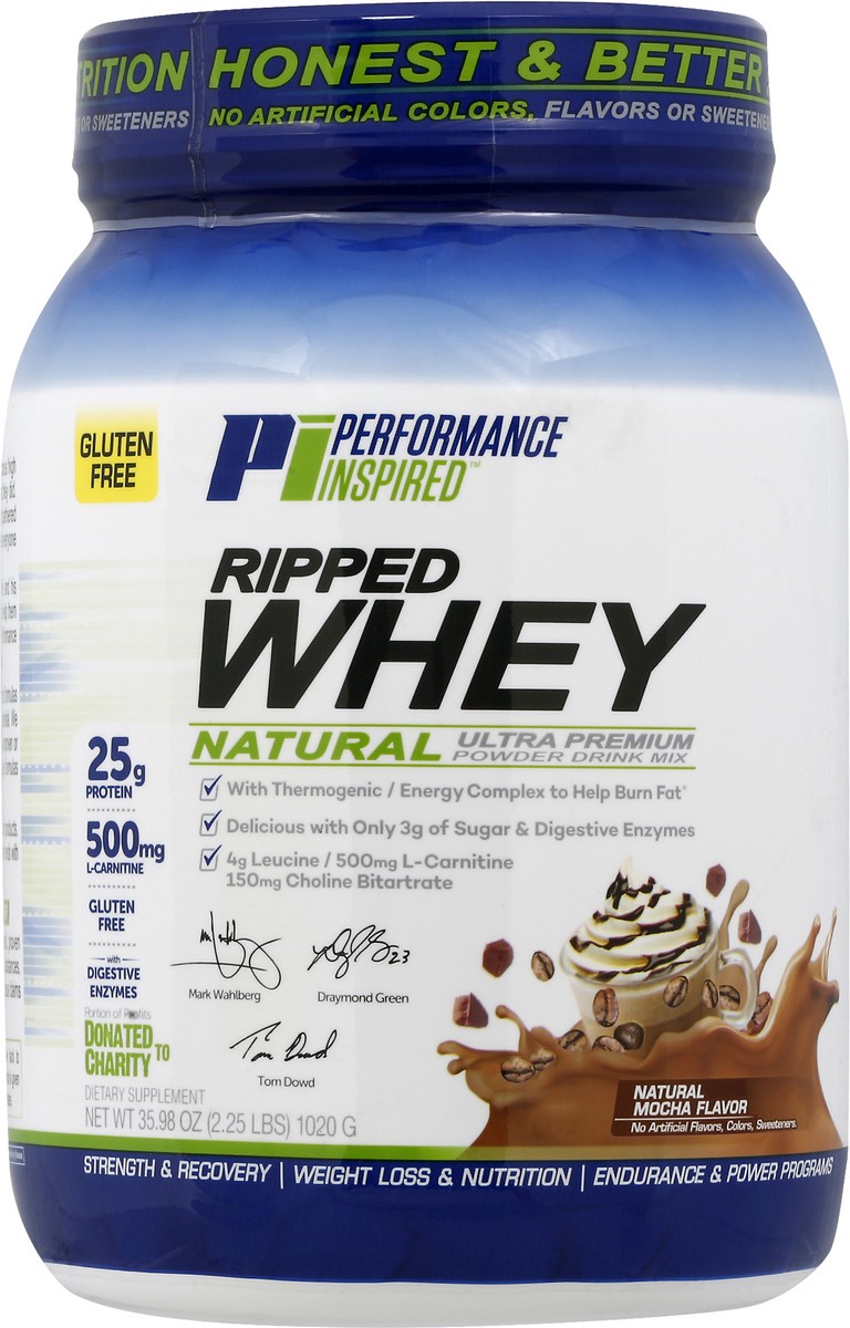 slide 4 of 10, Performance Inspired Nutrition Whey 35.98 oz, 35.98 oz