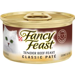 Fancy Feast Gourmet Cat Food Tender Beef Classic Pate