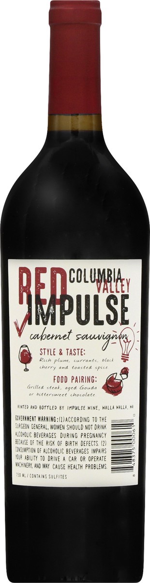 slide 3 of 9, Red Impulse Impulse Cabernet Sauvignon, 750 ml