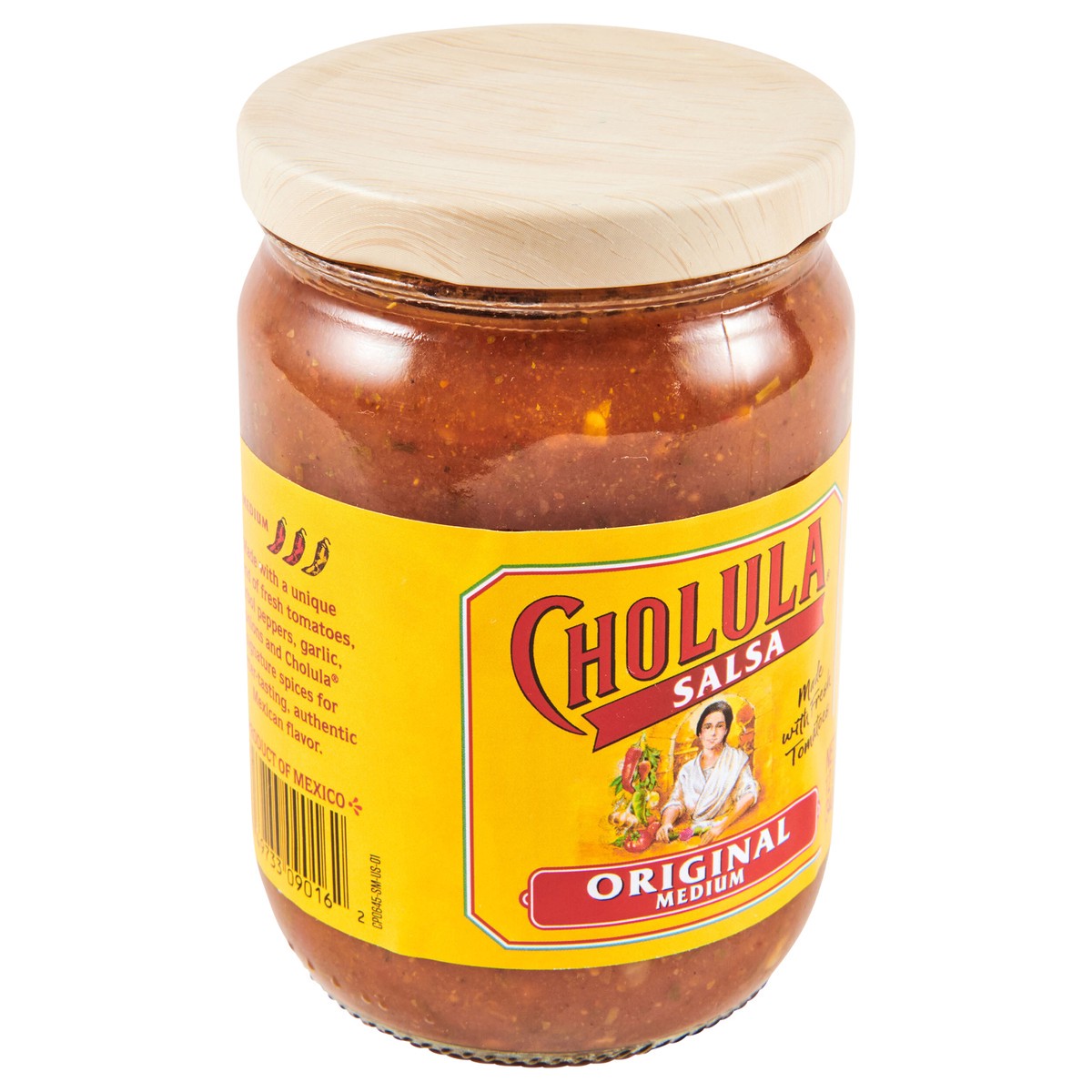 Cholula Original Hot Sauce with Wooden Topper, 12oz.