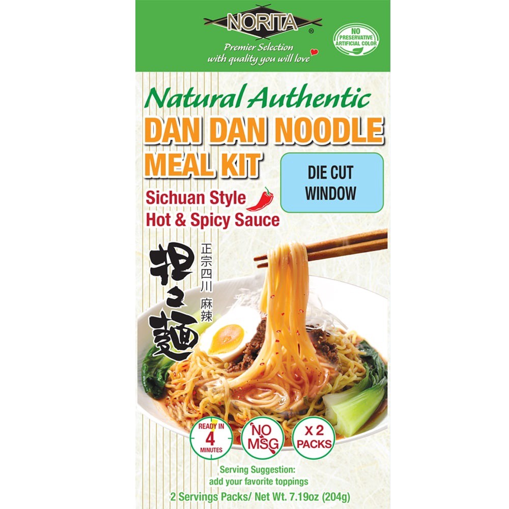 slide 2 of 2, Norita Sichuan Style Dan Dan Noodle Meal Kit, 7.1 oz