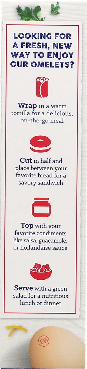 slide 12 of 13, Eggland's Best Ham & Cheese Omelets, 2 ct