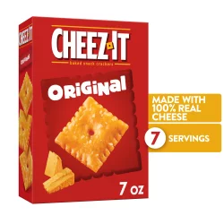 Cheez-It Cheese Crackers, Baked Snack Crackers, Original