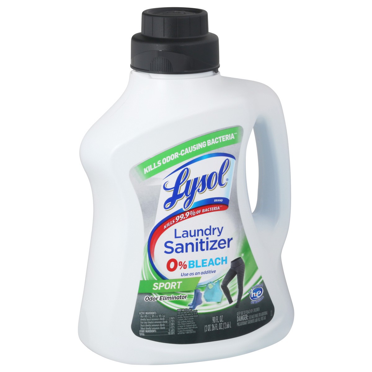 slide 8 of 9, Lysol Laundry Sanitizer 90 fl oz, 90 fl oz