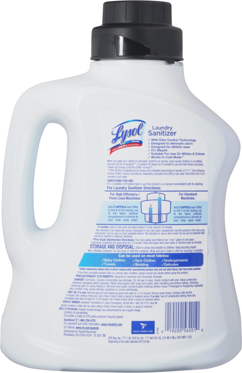 slide 7 of 9, Lysol Laundry Sanitizer 90 fl oz, 90 fl oz