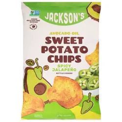 Jackson's Sweet Potato Spicy Jalapeno Chips 5 oz