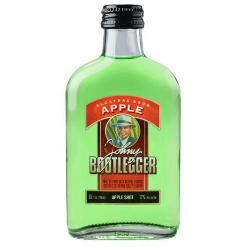 slide 1 of 1, Johny Bootlegger Alcatraz Sour Apple, 6.8 oz