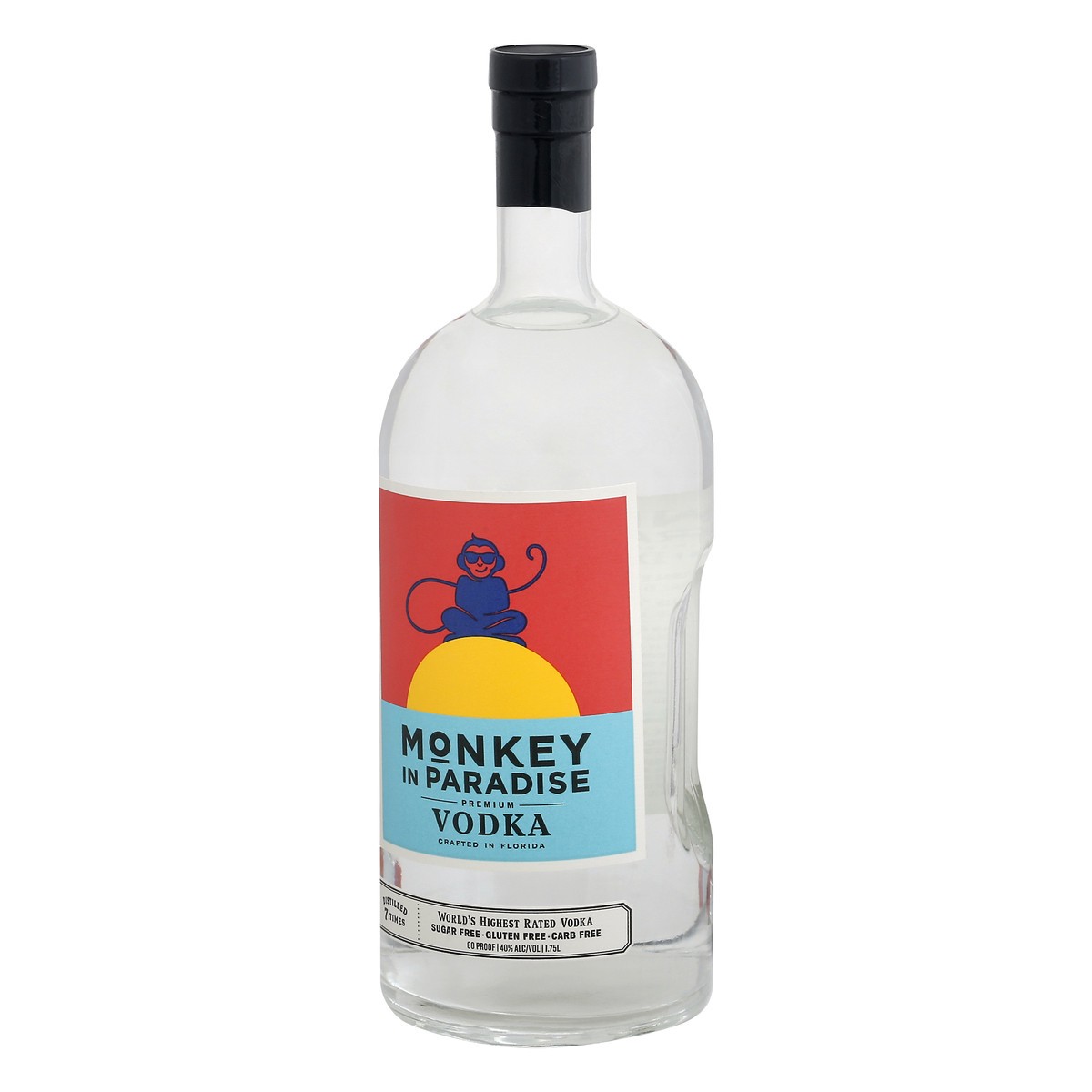 slide 2 of 10, Monkey In Paradise Premium Vodka 1.75 lt, 1.75 liter