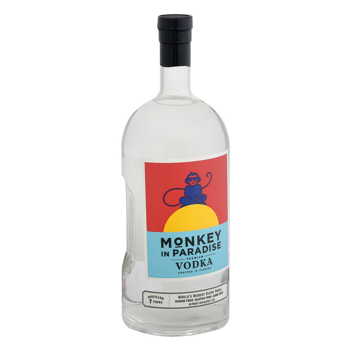 slide 7 of 10, Monkey In Paradise Premium Vodka 1.75 lt, 1.75 liter