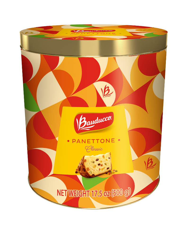slide 1 of 1, Bauducco Panettone Classic Tin, 17.5 oz