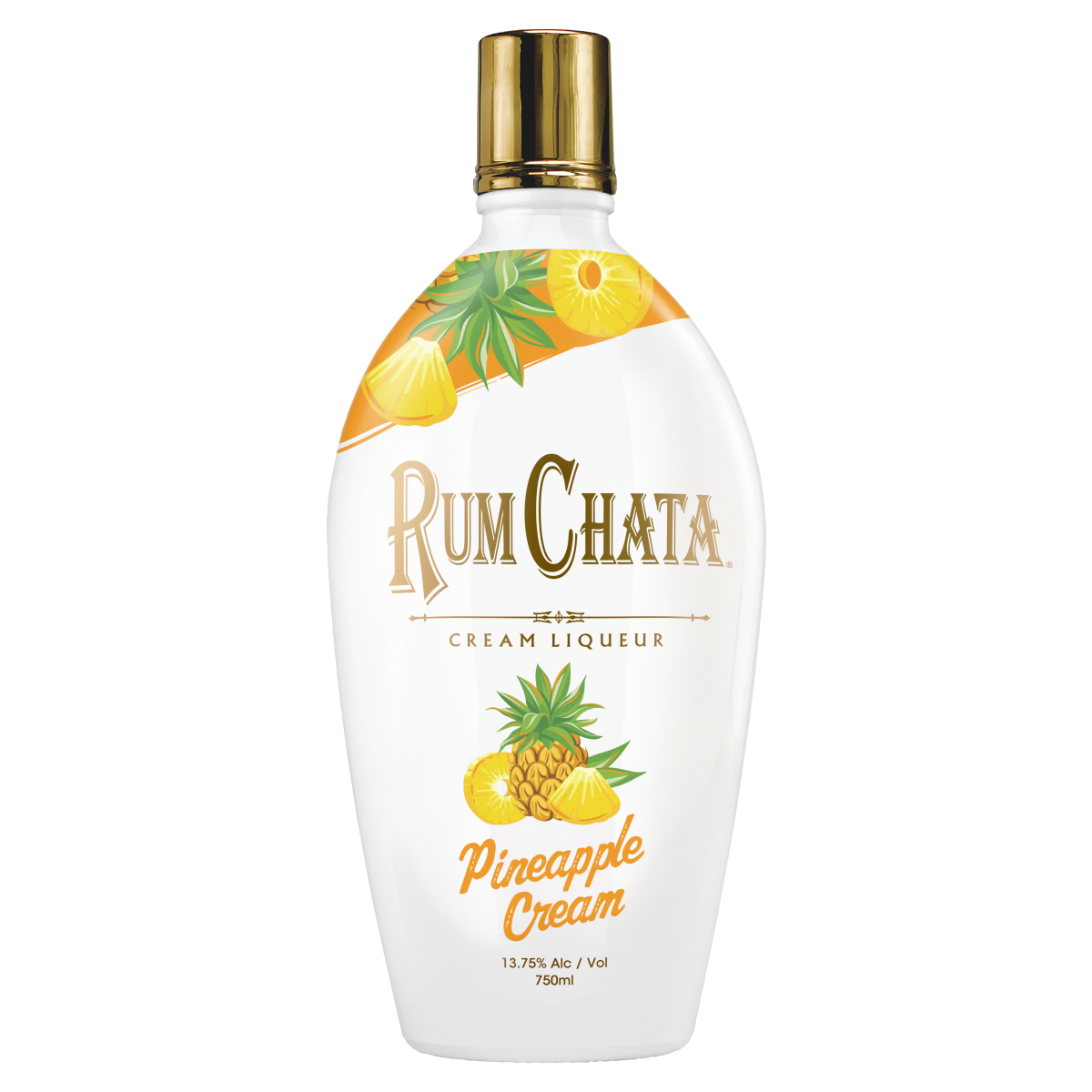 slide 1 of 1, RumChata Pineapple, Made With Premium Caribbean Rum, 750 ml