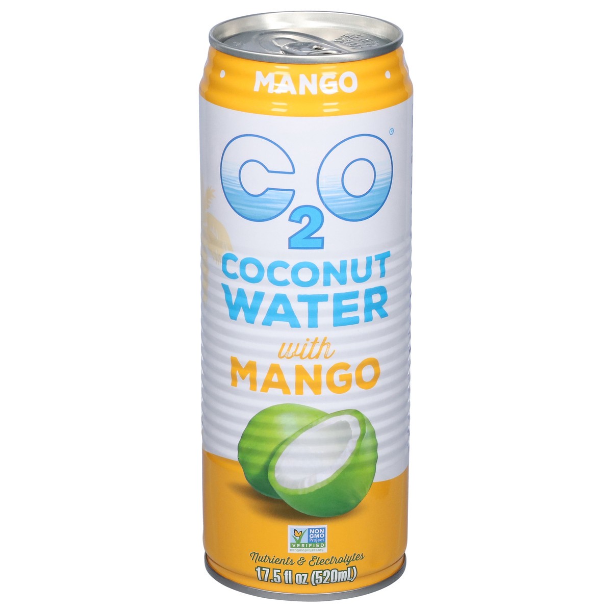 slide 1 of 13, C2O Coconut Water with Mango 17.5 fl oz, 17.5 fl oz