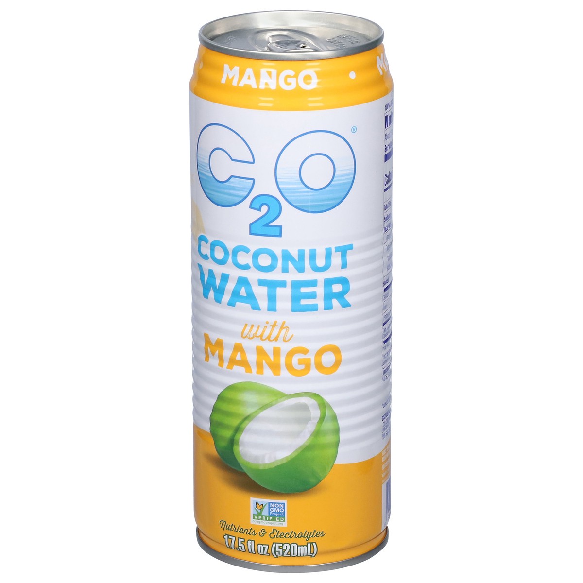 slide 5 of 13, C2O Coconut Water with Mango 17.5 fl oz, 17.5 fl oz