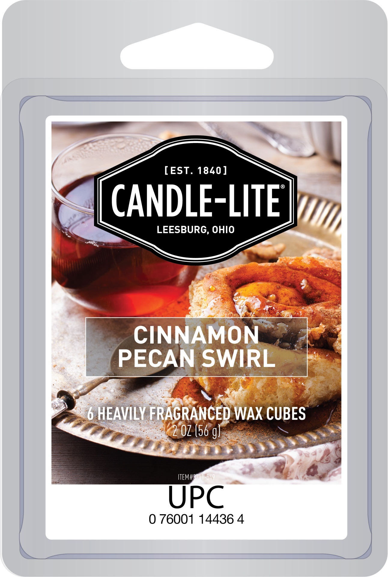 slide 1 of 1, CANDLE HUTCH Wax Melts 4Pk Cinn. Pecan Swirl, 6 ct