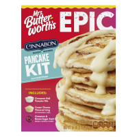 slide 24 of 29, Mrs. Butterworth's Cinnabon Pancake Kit 16 oz, 16 oz