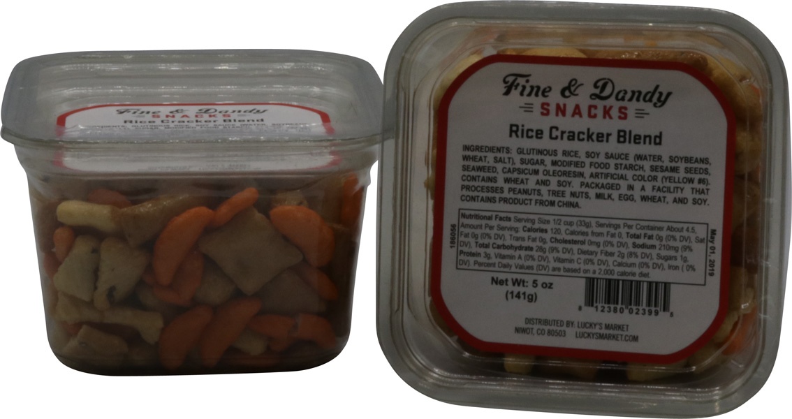 slide 1 of 1, Hot Rod Snacks Rice Cracker Blend, 5 oz