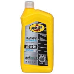 Pennzoil Platinum Synthetic Oil