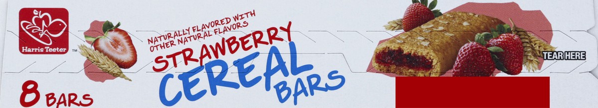 slide 10 of 10, Harris Teeter Strawberry Cereal Bars, 10.4 oz