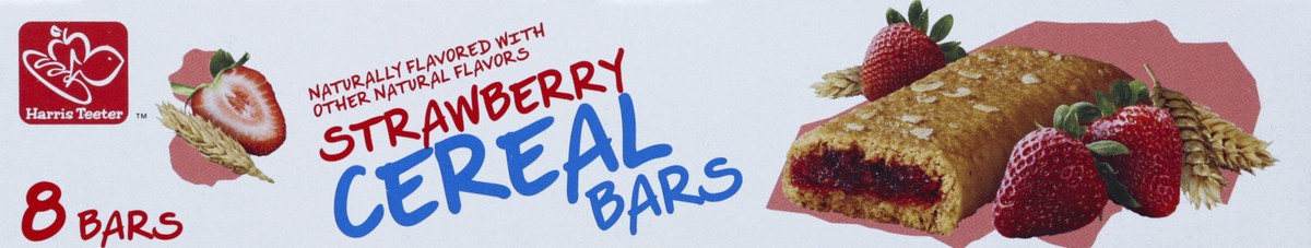 slide 8 of 10, Harris Teeter Strawberry Cereal Bars, 10.4 oz