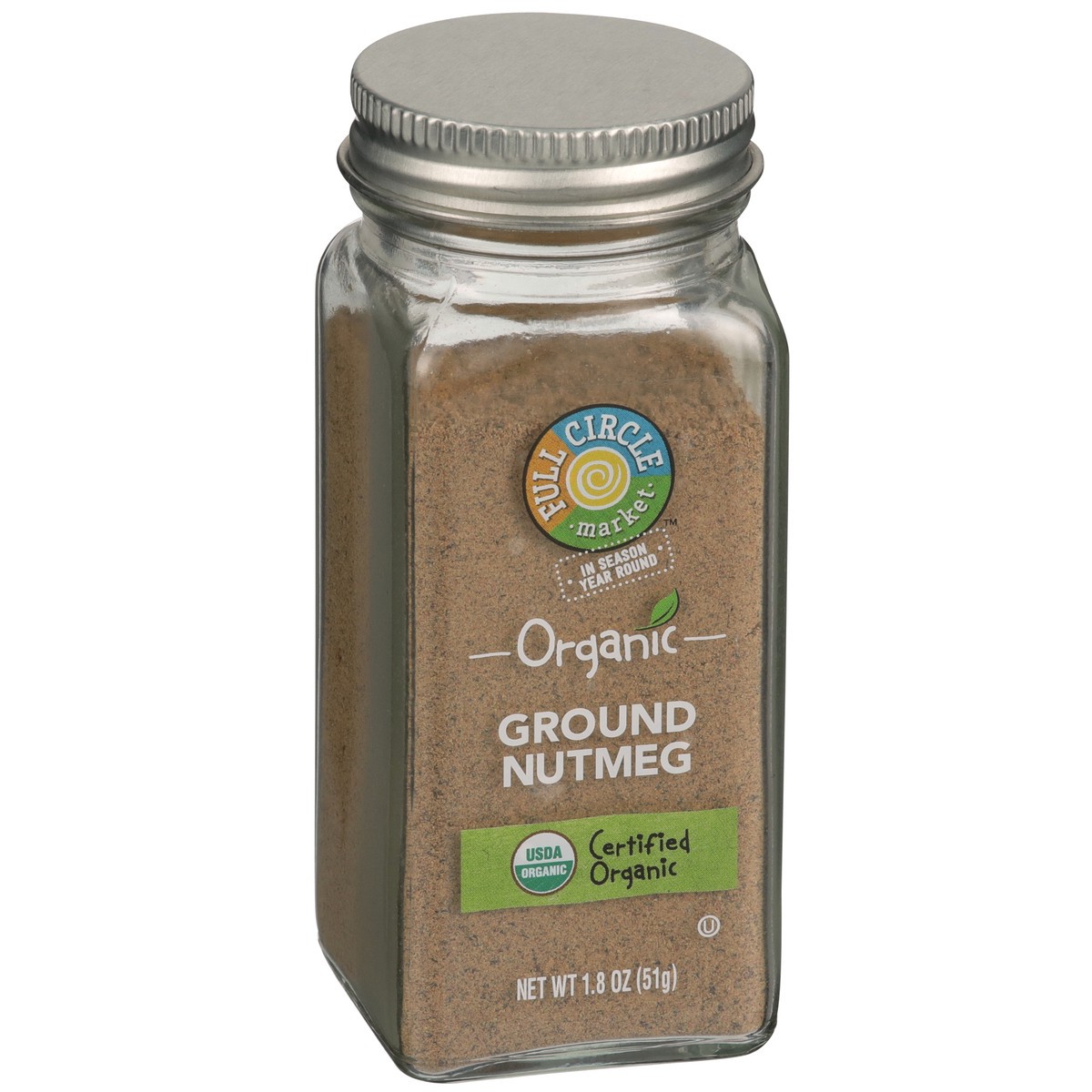 slide 8 of 9, Full Circle Market Ground Nutmeg, 1.8 oz