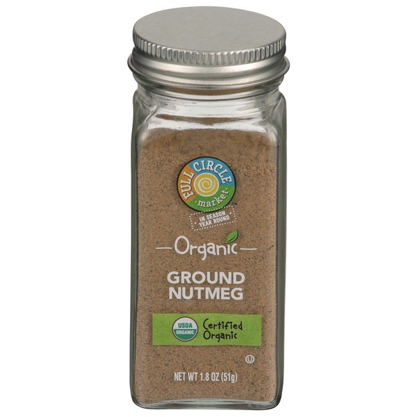 slide 1 of 9, Full Circle Market Ground Nutmeg, 1.8 oz
