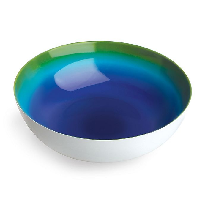 slide 1 of 1, French Bull Ombre Pasta Bowl - Blue, 6 ct