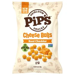 Pip's Heirloom Snacks Cheddar Cheese Balls 4.5 oz