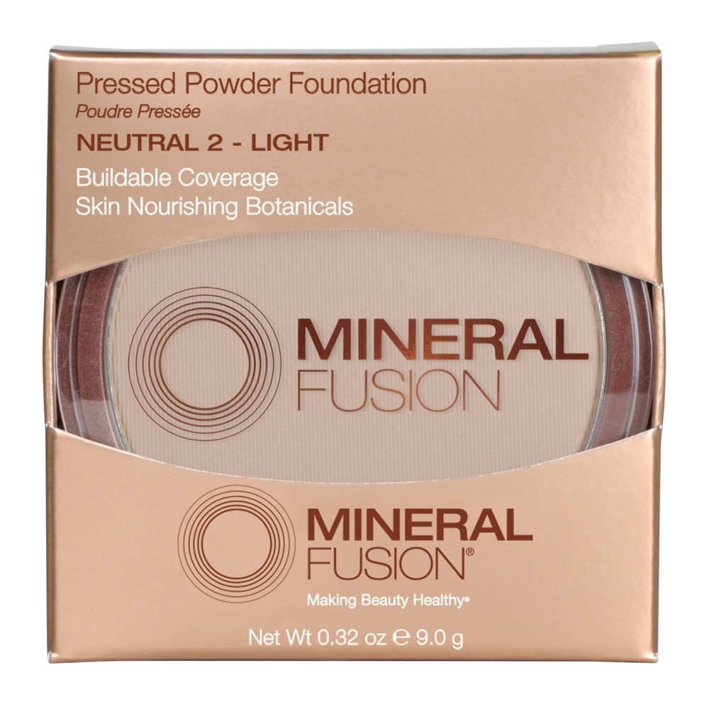 slide 3 of 5, Mineral Fusion Pressed Powder Foundation - Neutral 2, 0.32 oz