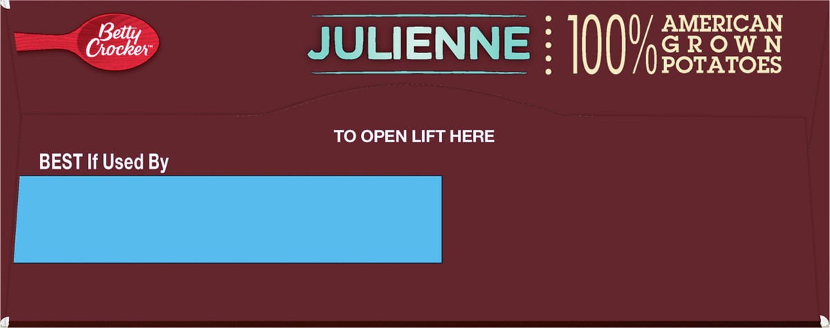 slide 2 of 9, Betty Crocker Julienne Potatoes, Made with Real Cheese, 4.6 oz., 4.6 oz