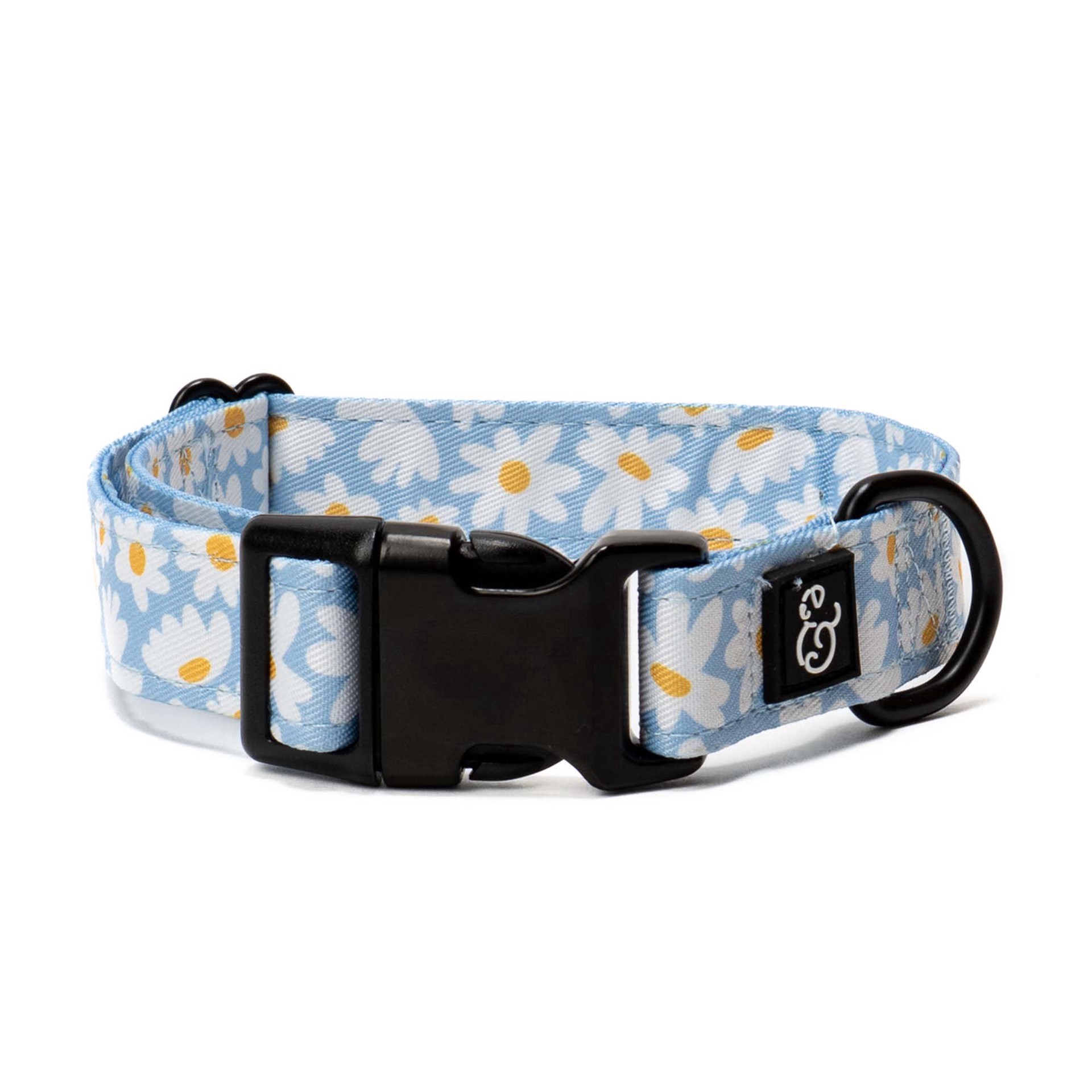 slide 1 of 1, Lucy & Co. Simply Splendid Adjsutable Dog Collar, Blue, Medium, MED