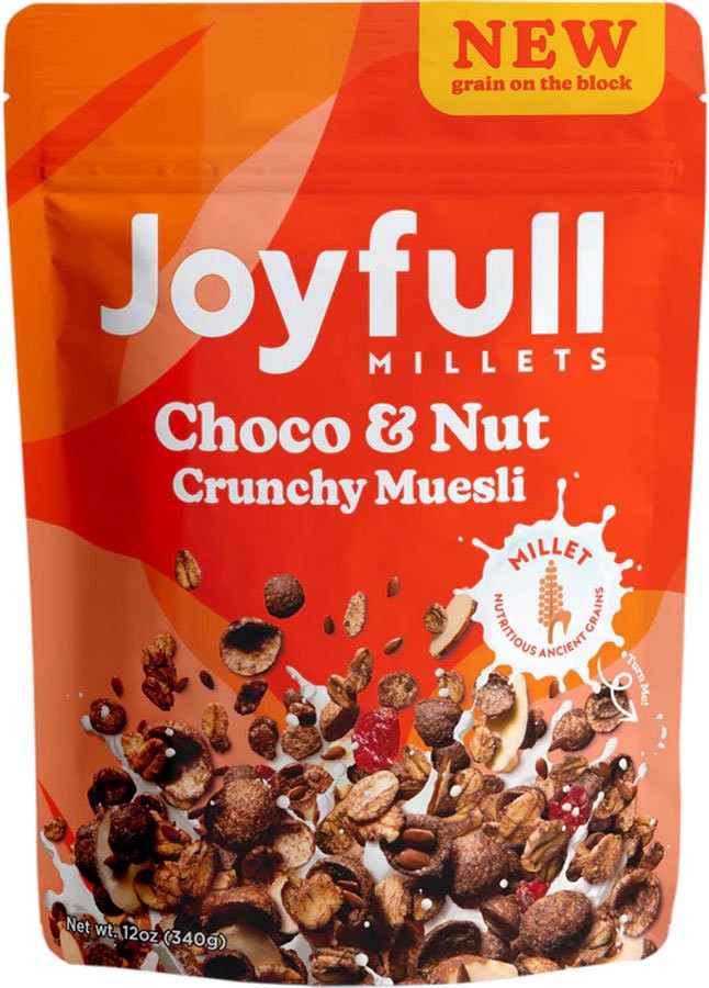 slide 1 of 1, Joyfull Millets Choco & Nut Crunchy Muesli, 12 oz