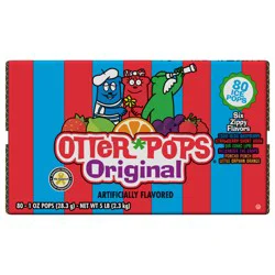 Otter Pops Original Ice Pops 80 - 1 oz Pops
