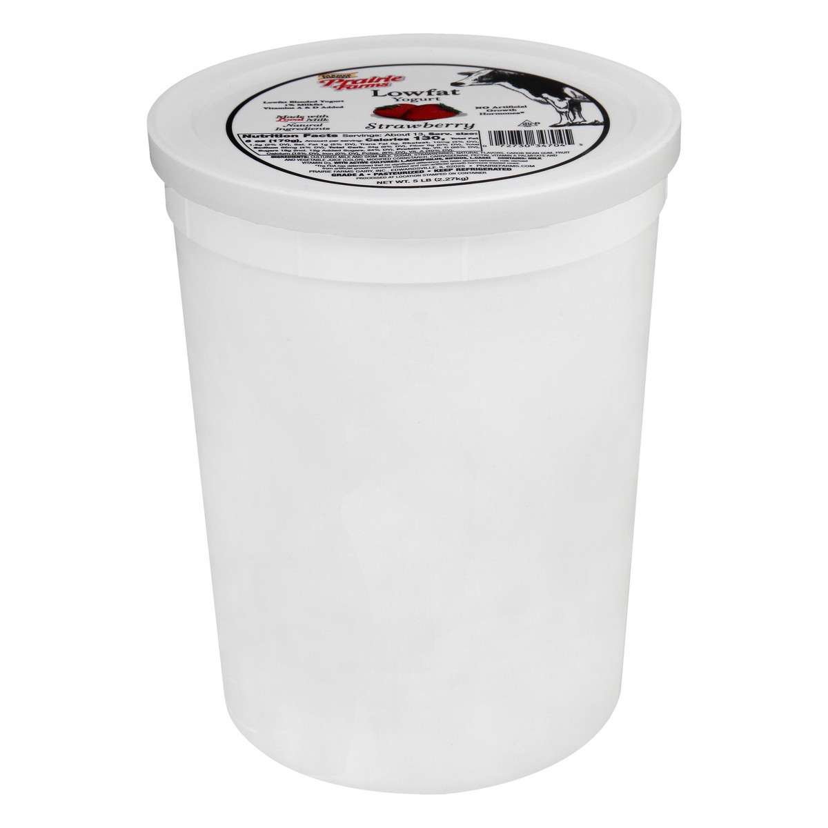 slide 2 of 4, Prairie Farms Strw Yogurt, 80 oz