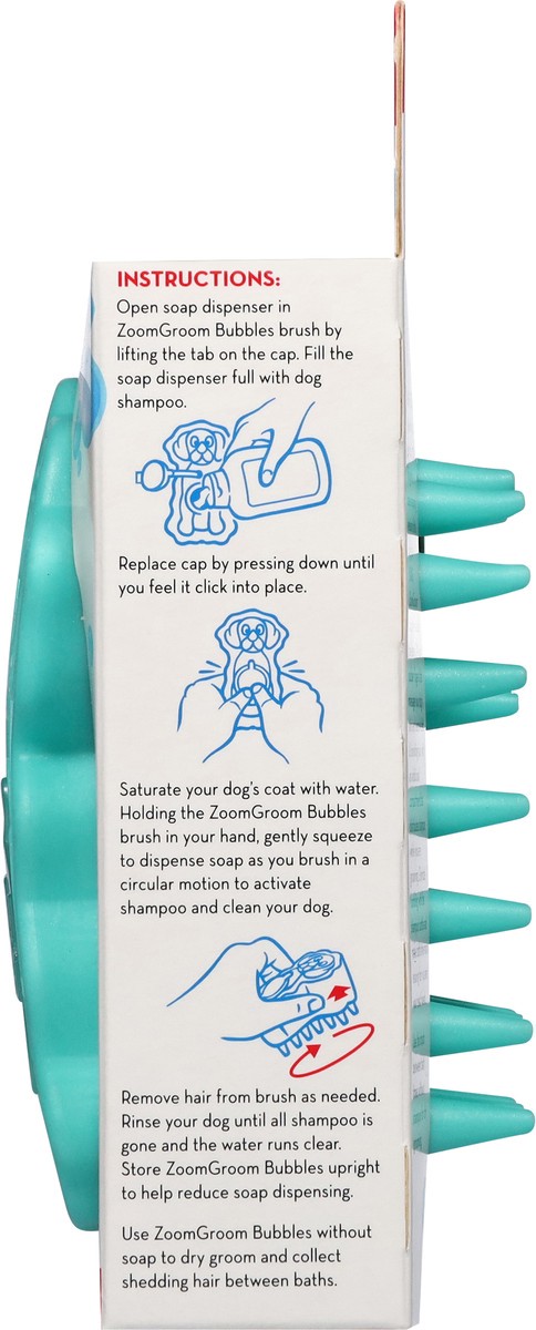 slide 4 of 10, Kong Zoomgroom Bubble Lrg, 1 ct