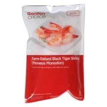 Gordon Choice Farm-Raised Black Tiger Shrimp