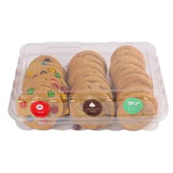 Variety Cookies 36 ct Sugar, M&M & Chocolate Chip