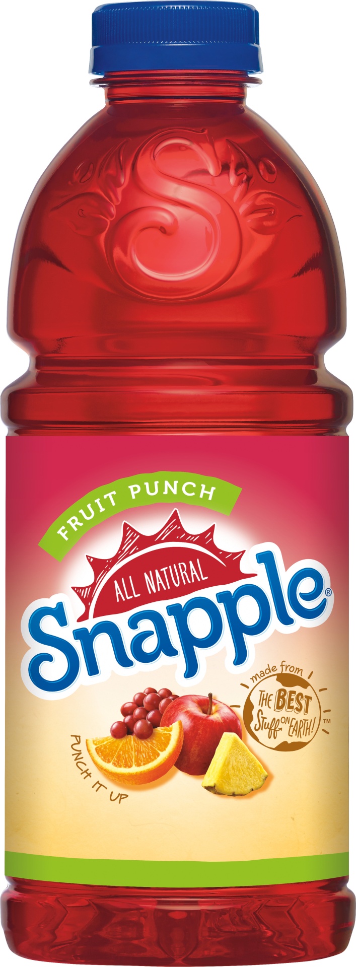 slide 1 of 2, Snapple Fruit Punch, 32 fl oz