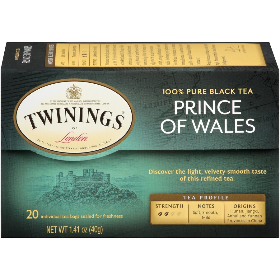 Twinings Prince of Wales Tea 20 ct Shipt