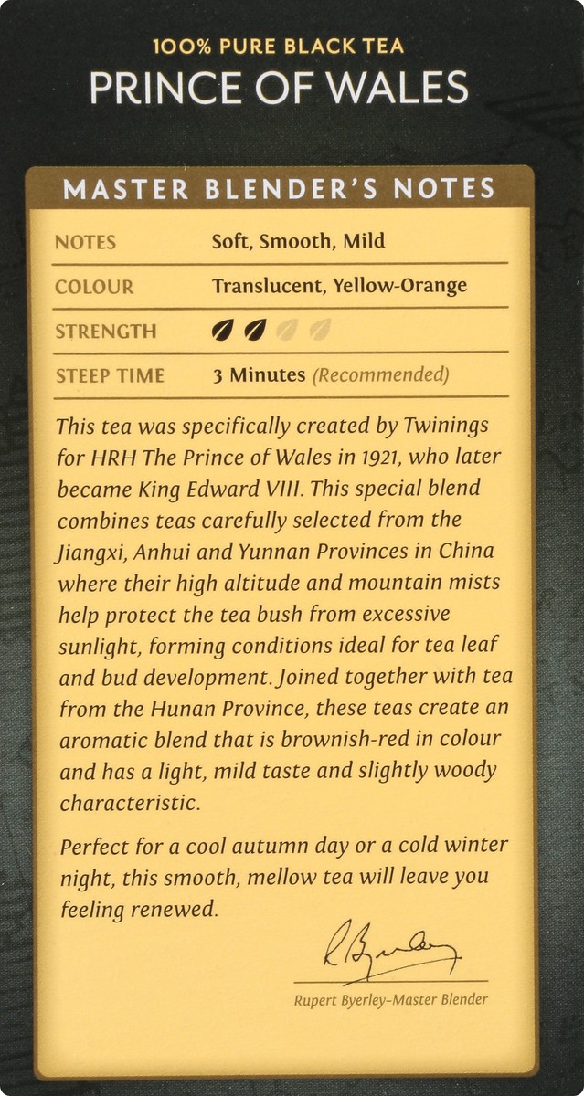 slide 9 of 15, Twinings Tea Bags Prince Of Whales - 20 ct, 20 ct